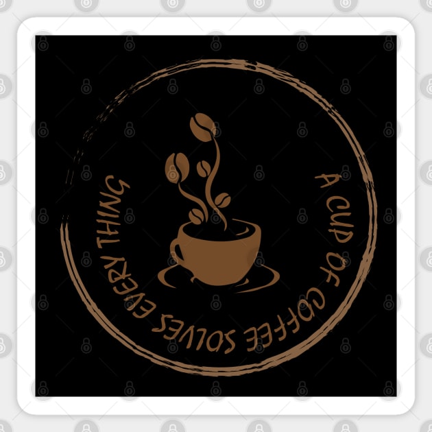 A cup of coffee Sticker by ImanElsaidy